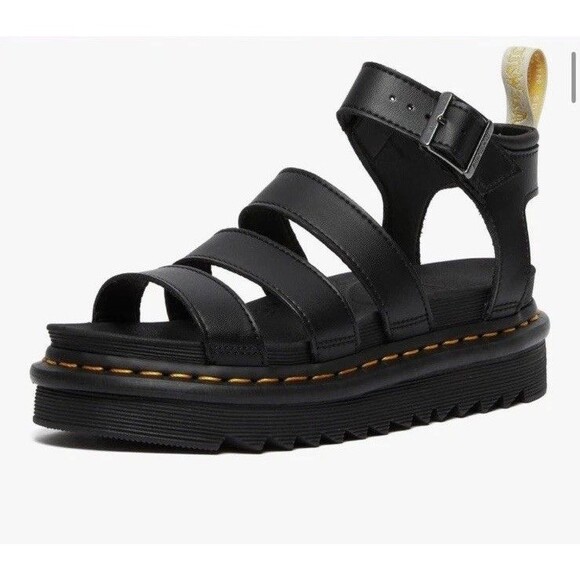 Dr. Martens Women's Vegan Strappy Felix Ruboff Sandals Size 8 US / 39 EU Womens - Picture 1 of 16